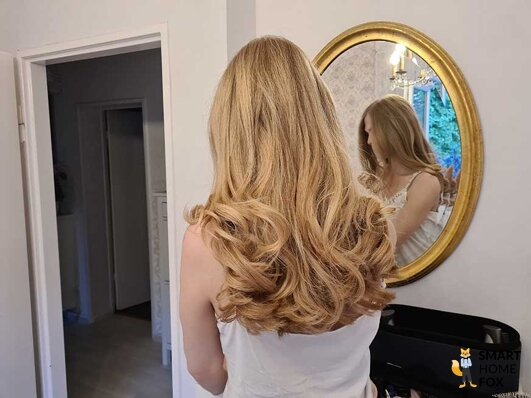 Длинные волосы