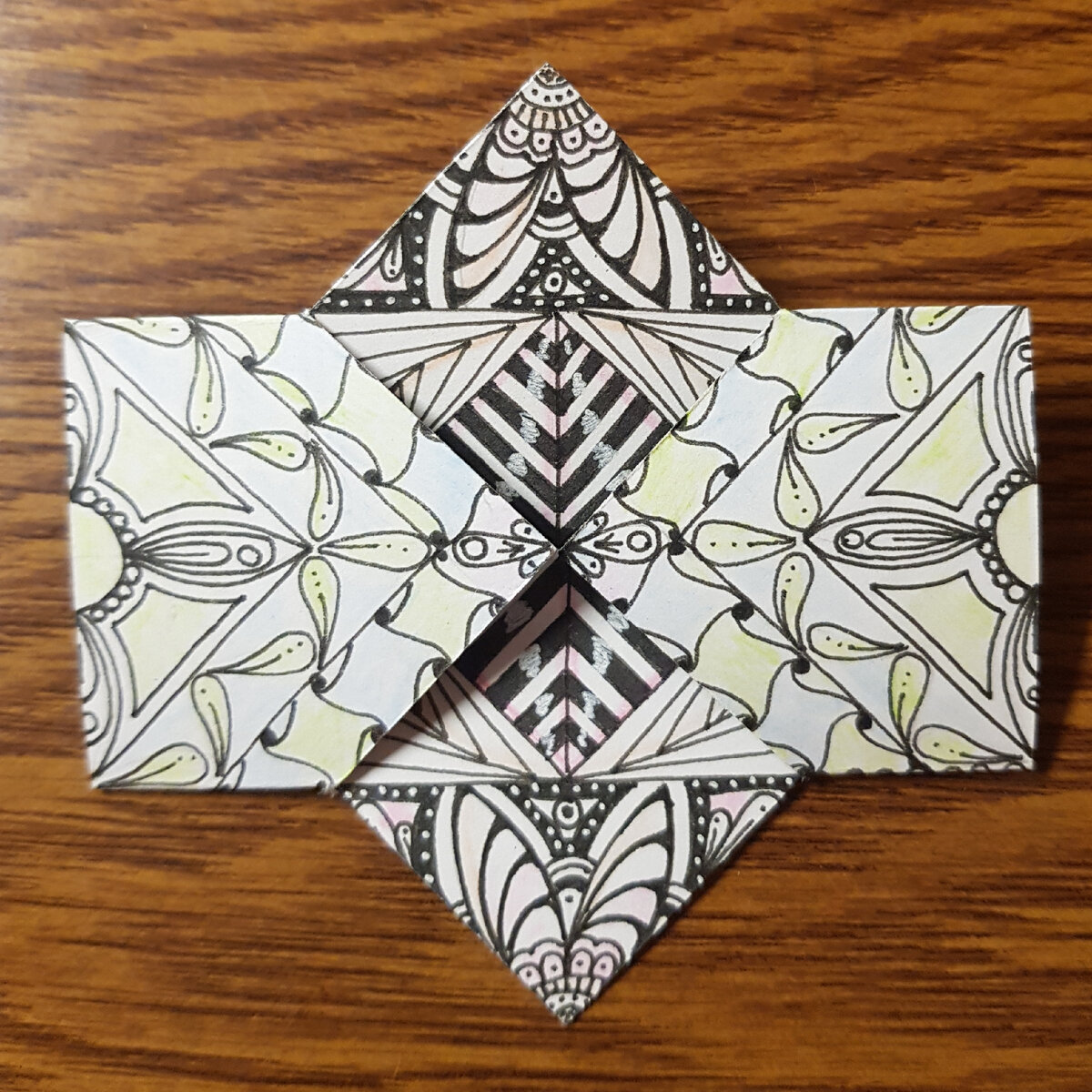 Головоломка зентангл