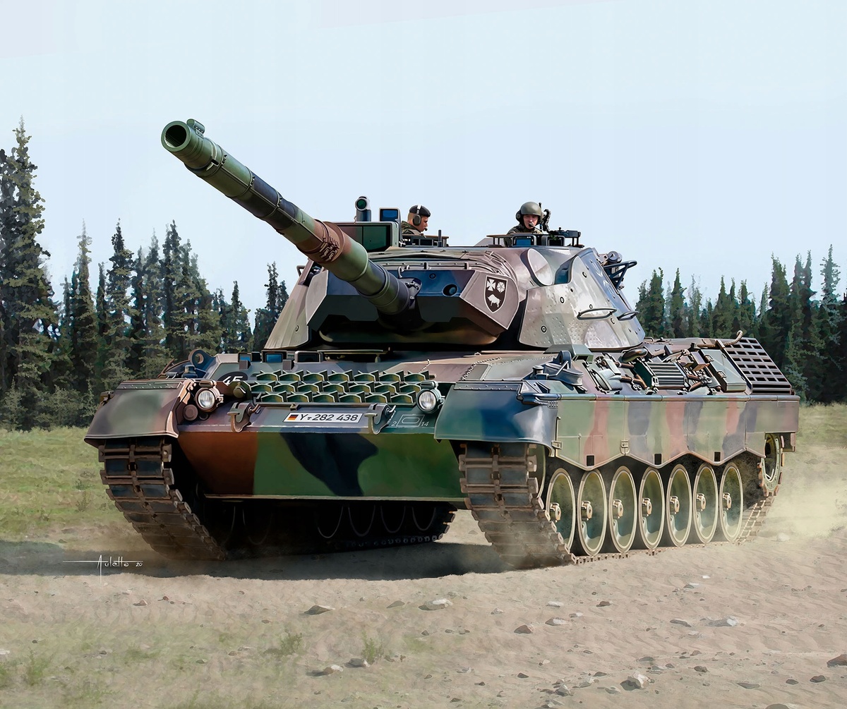 Боевая машина Leopard 1 A5.