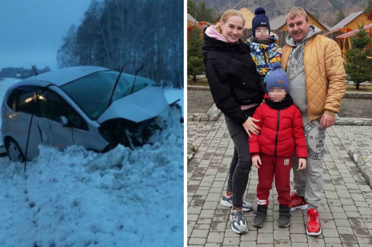    Умерла мама трёхлетнего мальчика, погибшего в ДТП под Новосибирском