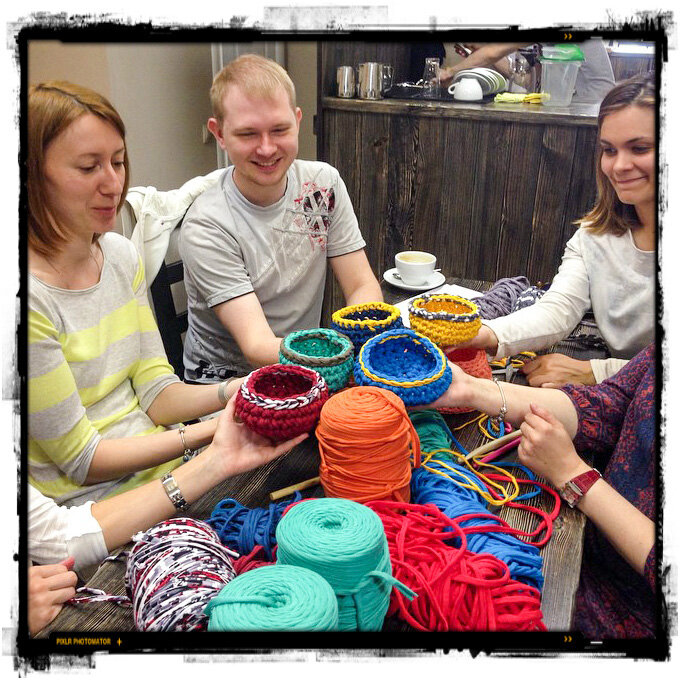 Слёт вязайнеров