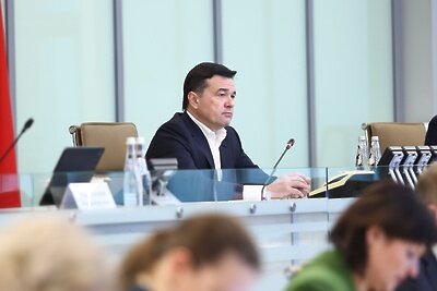    Совещание Губернатора Московской области Андрея Воробьева с руководящим составом правительства Московской области и главами городских округов © Антон Чернов, «Подмосковье Сегодня»