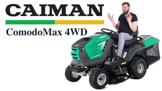 Обзор на садовый трактор Caiman Comodo Max 4WD