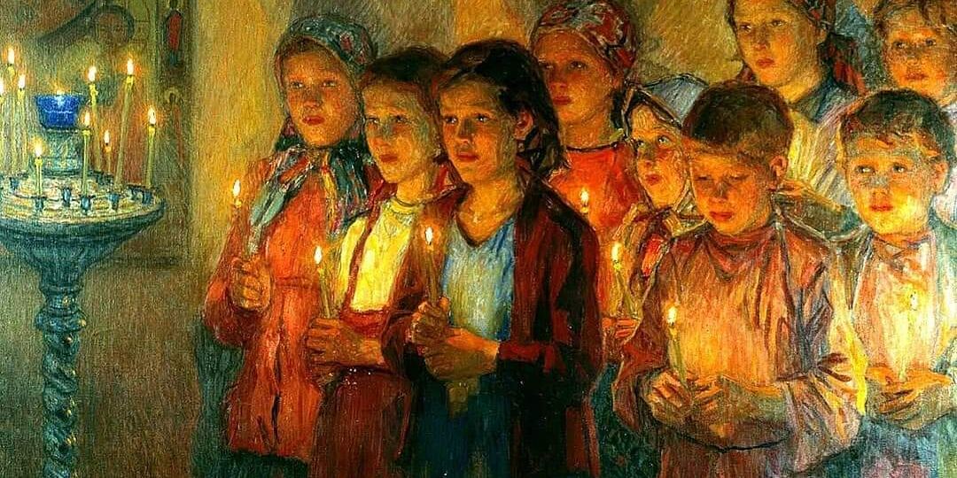 Пасхальные картины русских художников