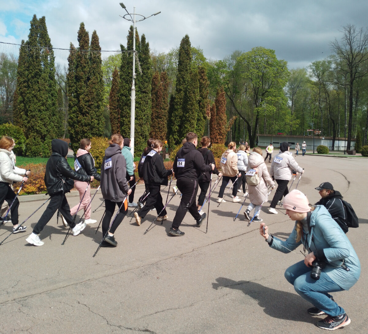 Северная ходьба в Туле.