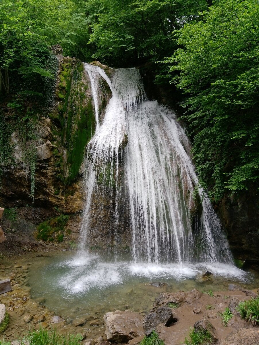 ВОДОПАД ДЖУР- ДЖУР, КРЫМ, АЛУШТА