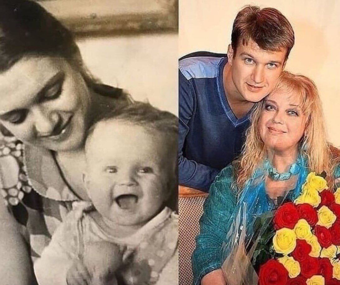 Любовь Руденко и её сын