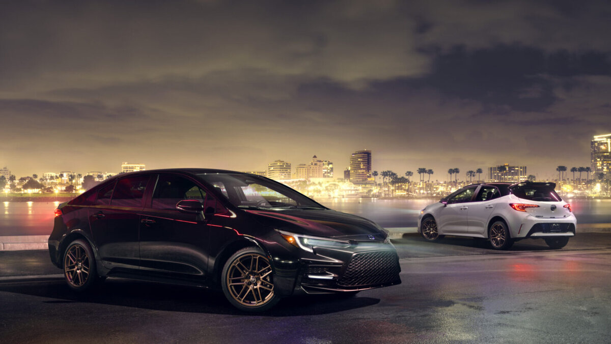    Toyota Corolla Nightshade Edition. Фото Toyota