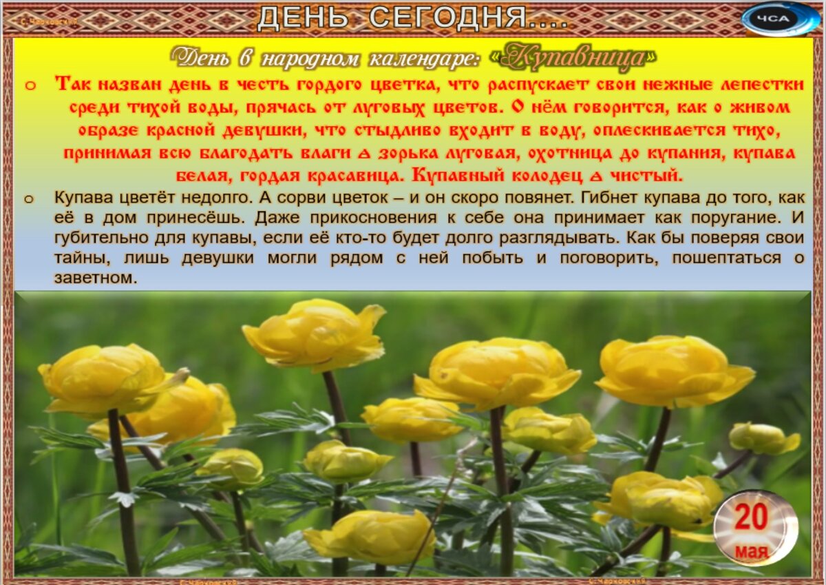 Встречаем новый день