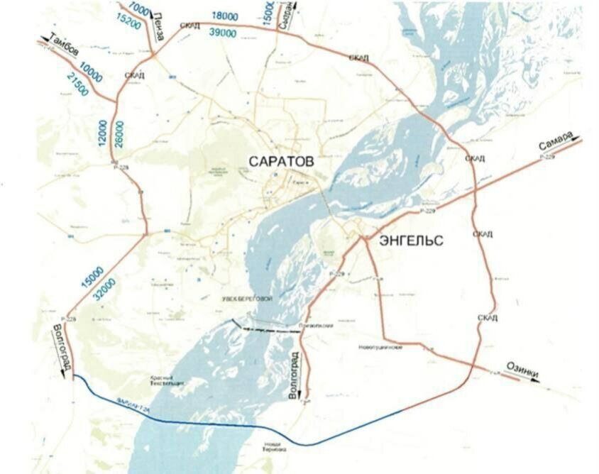 © Телеграм канал Романа Бусаргина / t.me/busargin_r (Один из вариантов трассировки)