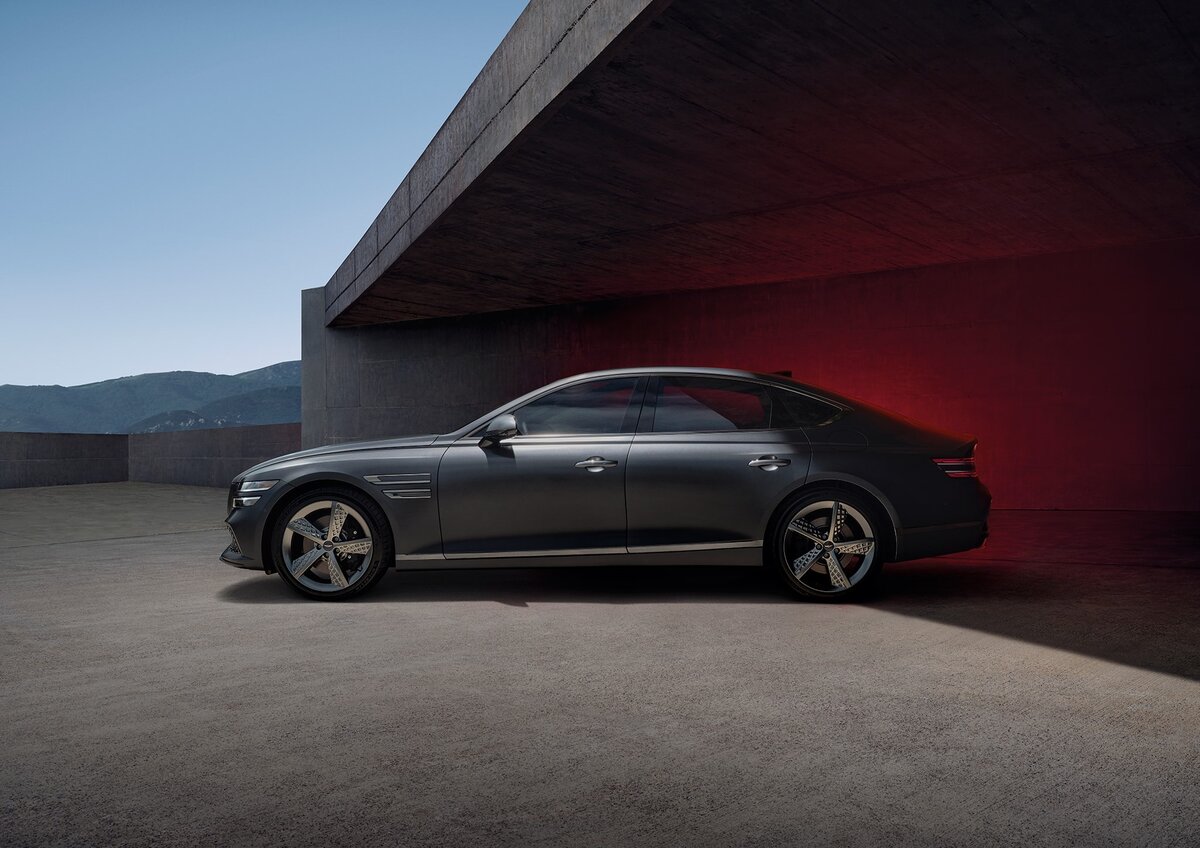 Genesis G80 2022 года. (Здесь и далее в статье - фото с сайта Genesis Motor America)