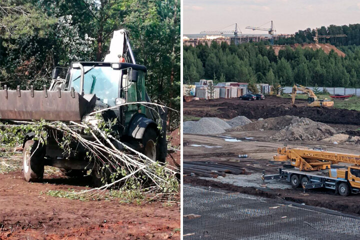  ФОТО: ПРЕДОСТАВЛЕНО САЙТУ "ЦАРЬГРАД" ЖИТЕЛЯМИ ЖК "ВИШНЁВАЯ ГОРКА" И "КОНФЕТТИ". 
