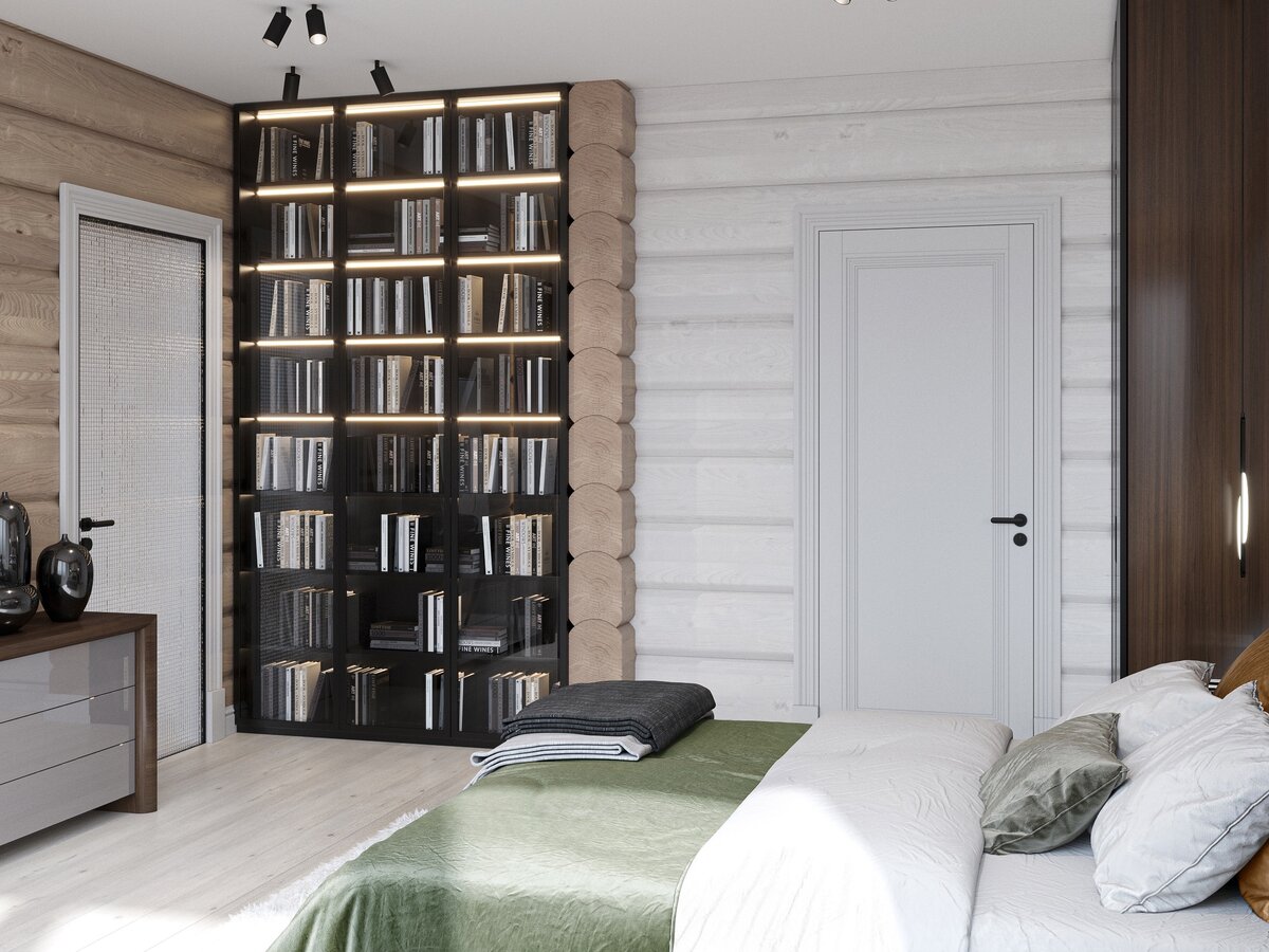 Дизайн спальни в частном доме | Cтатьи о мебели и интерьере