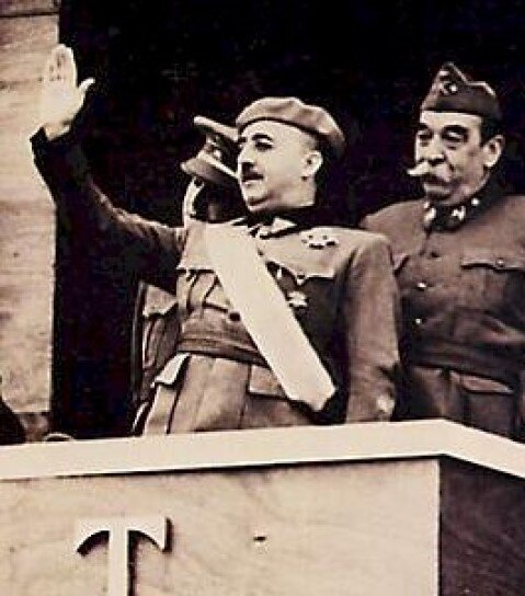 Франсиско Франко в 1937 году.