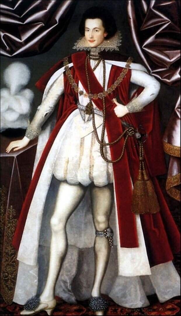 Виконт Джордж Вильерс. Портрет 1616 года.