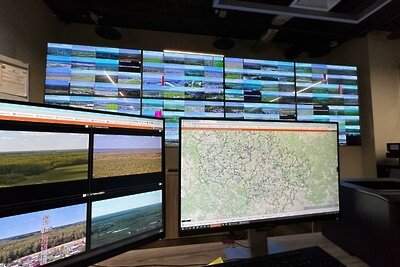    Диспетчерская служба Комитета лесного хозяйства © Пресс-служба Комитета лесного хозяйства Московской области