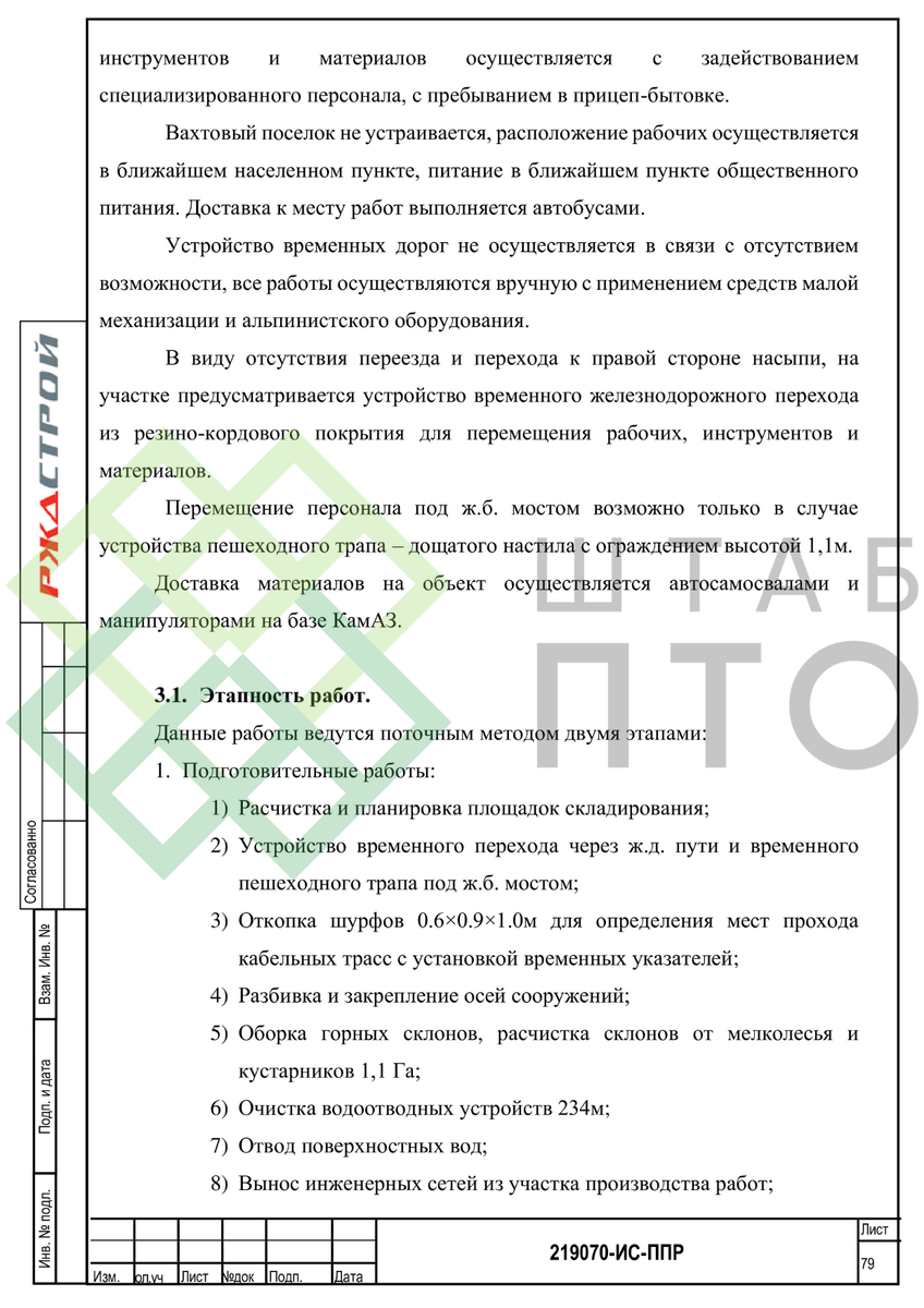 ППР на восстановление и усиление подпорной стены «РЖД». Пример работы. |  ШТАБ ПТО | Разработка ППР, ИД, смет в строительстве | Дзен