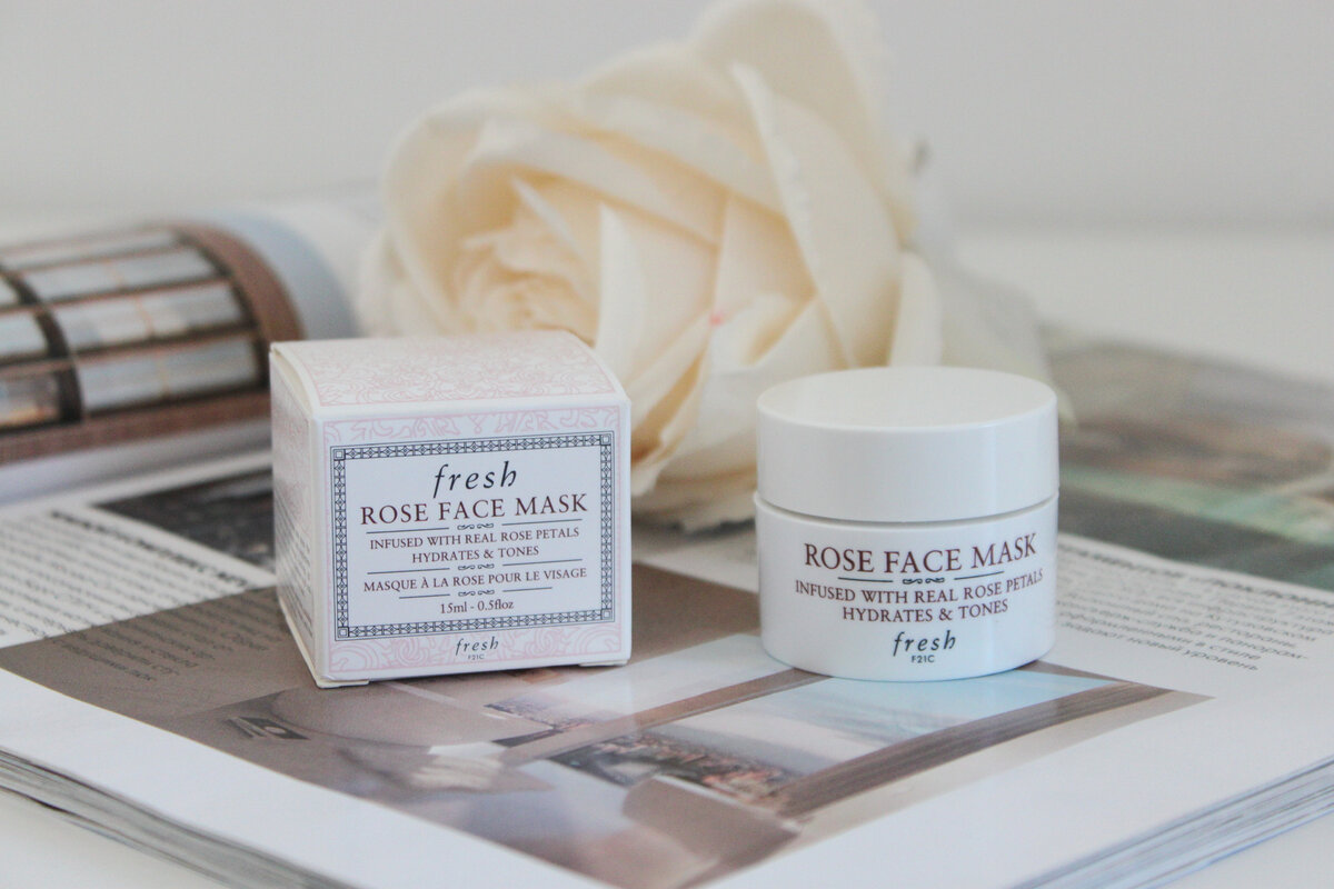 Fresh Rose Face Mask.