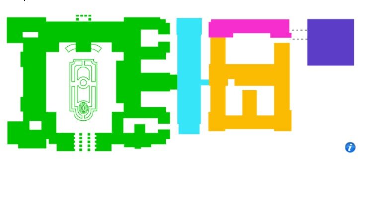 Схема расположение зданий Эрмитажа. Фото взято из свободных источников