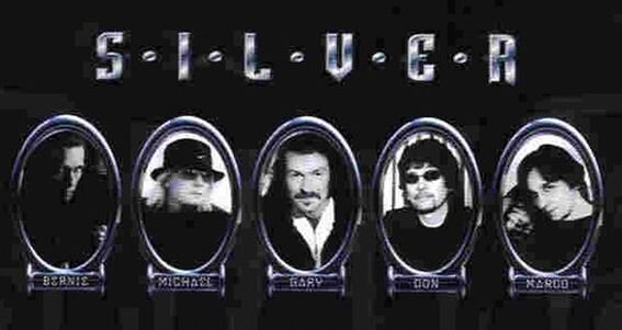 Основатели проекта Silver в 2001 году - Берни Торме, Майкл Восс, Гэри Барден, Дон Эйри и Марко Миннеман 