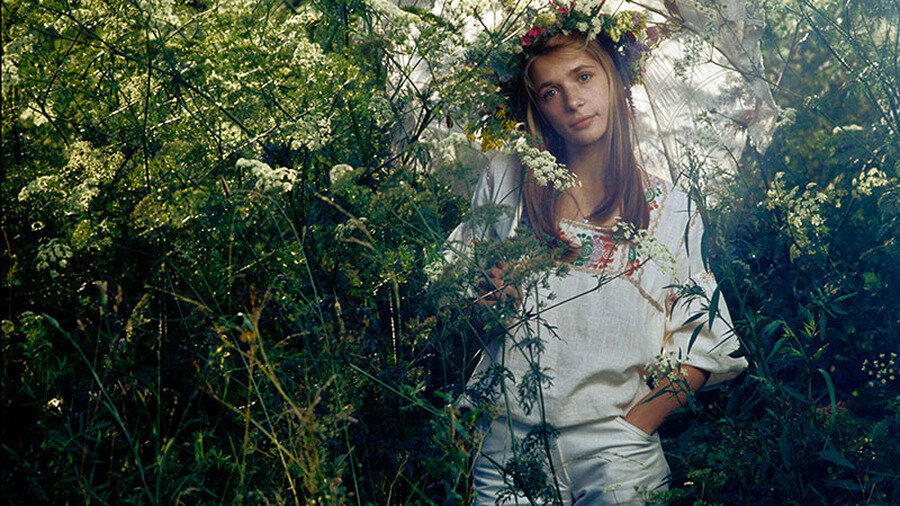 Вера Глаголева в молодости