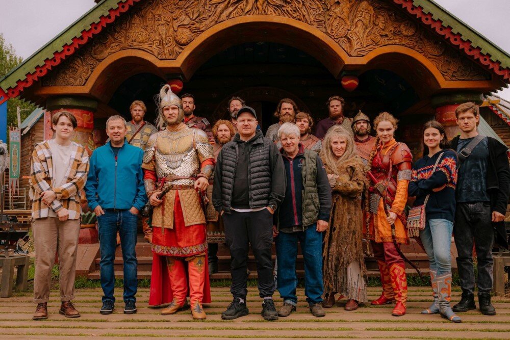     Кадр со съемок сериала «Последний богатырь. Наследие» / Фото: START