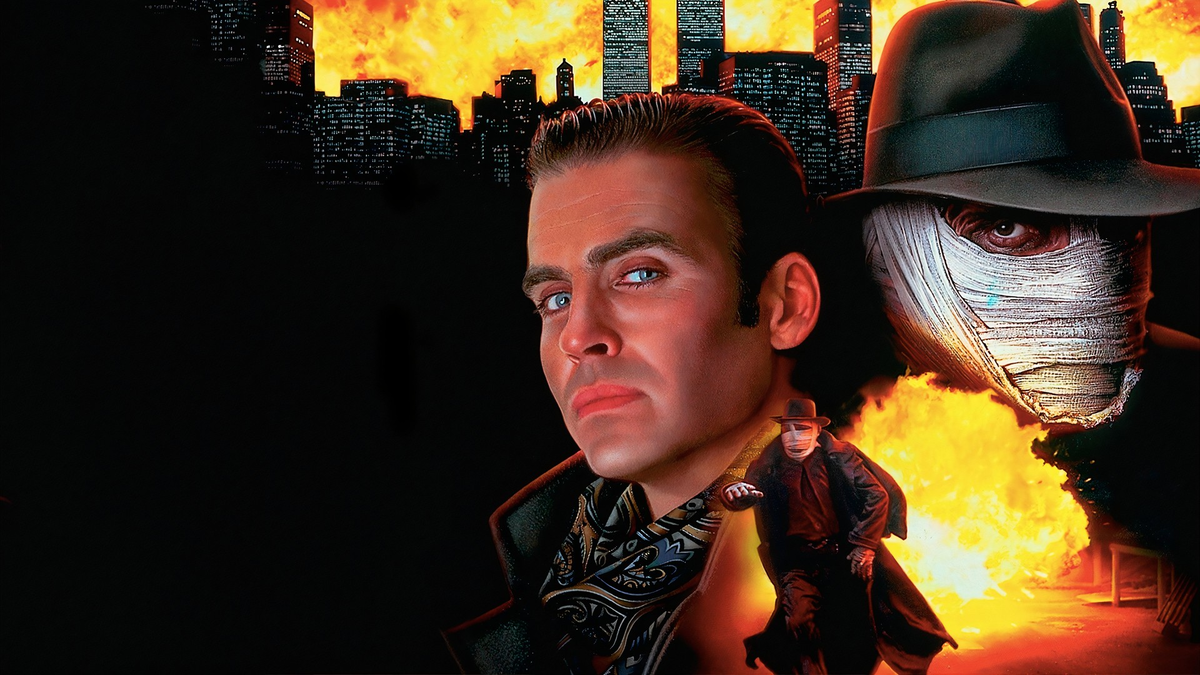 коллаж "Человек тьмы"