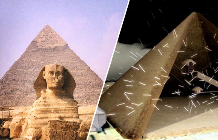   Египетские пирамиды до наших дней остается загадкой. Ученые до сих пор изучают, исследуют пирамиду разными приборами, роботами.