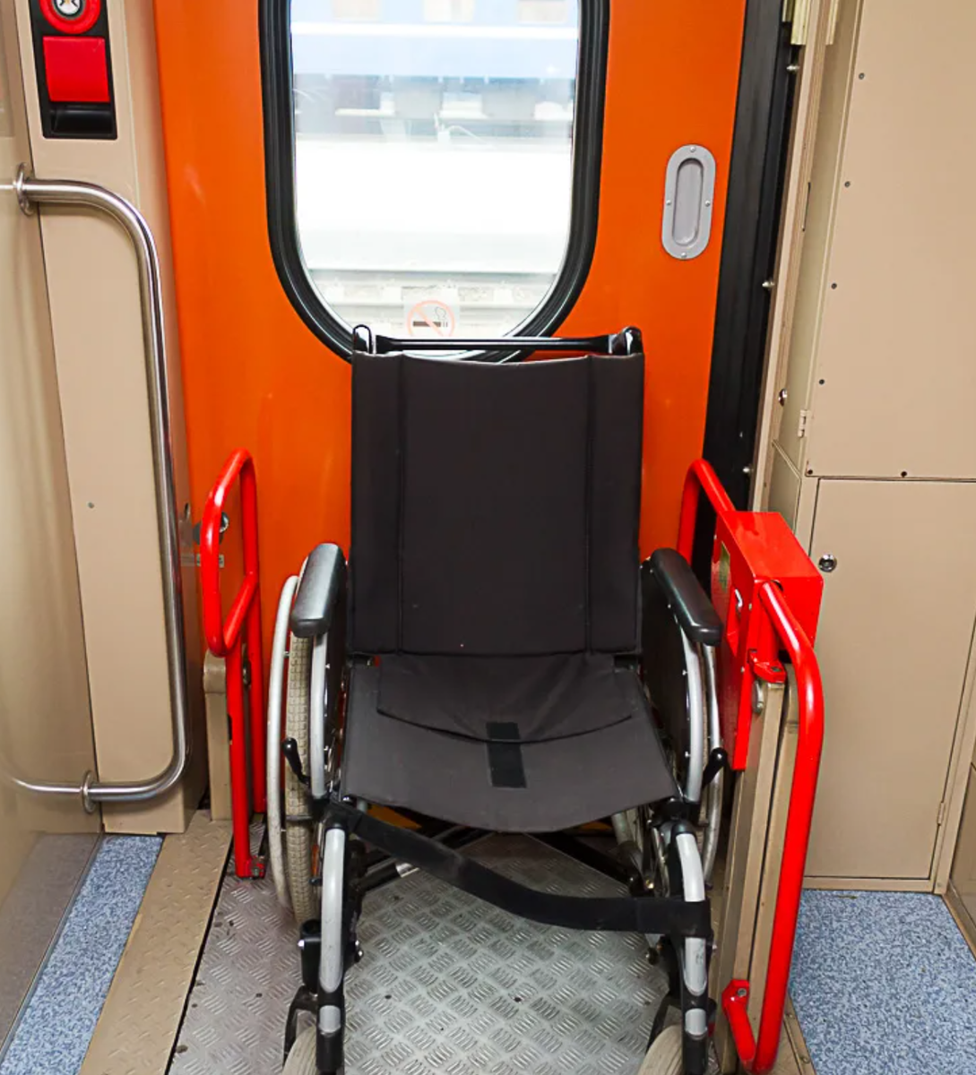 Спец вагоны РЖД для инвалидов
