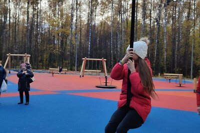    Новая игровая зона в Центральном парке Ногинска © Пресс-служба Министерства благоустройства Московской области