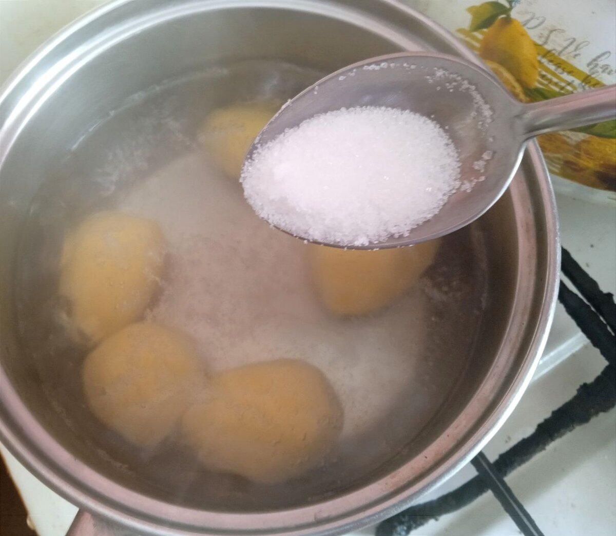 Если варить так, быстро не получится 