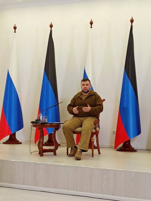    Глава Донецкой Народной Республики Денис Пушилин © ИА REGNUM