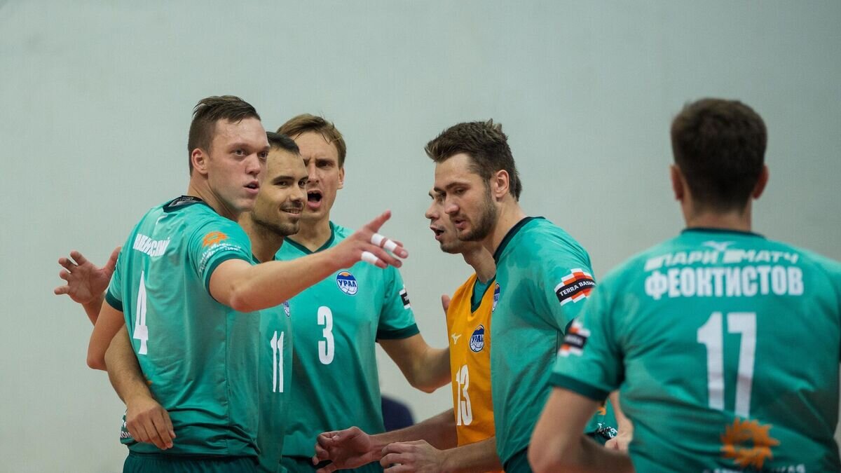    Волейболисты "Урала"© Фото : официальный сайт ВК "Урал"