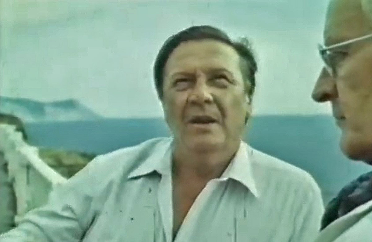 Кадр из фильма «Мумия из чемодана» (Анапа, 1991г.)