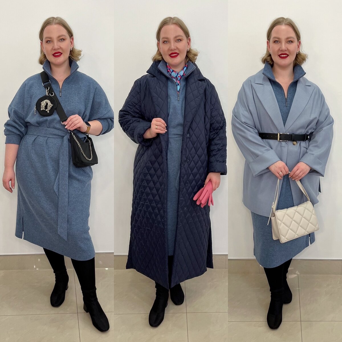 Капсульный гардероб для девушки плюссайз.