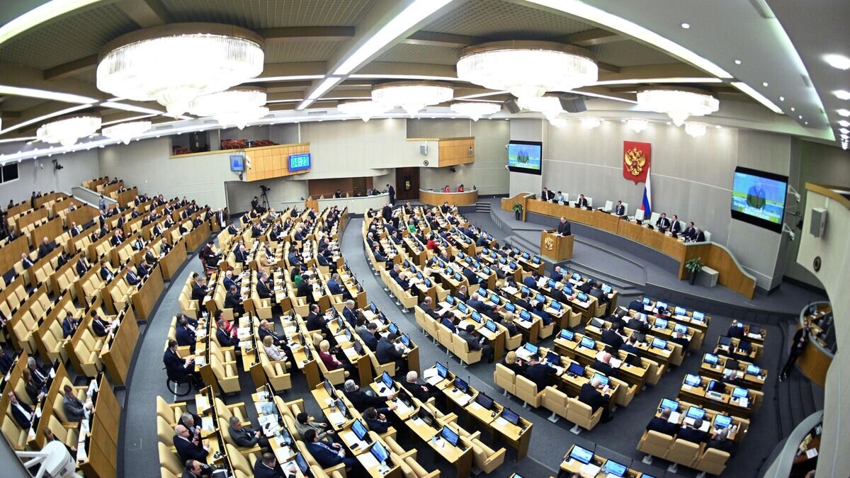    Депутаты на пленарном заседании Государственной Думы РФ© РИА Новости / Павел Бедняков