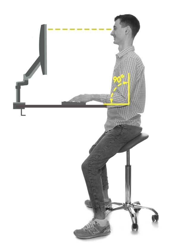 Правильно подобранная высота стола