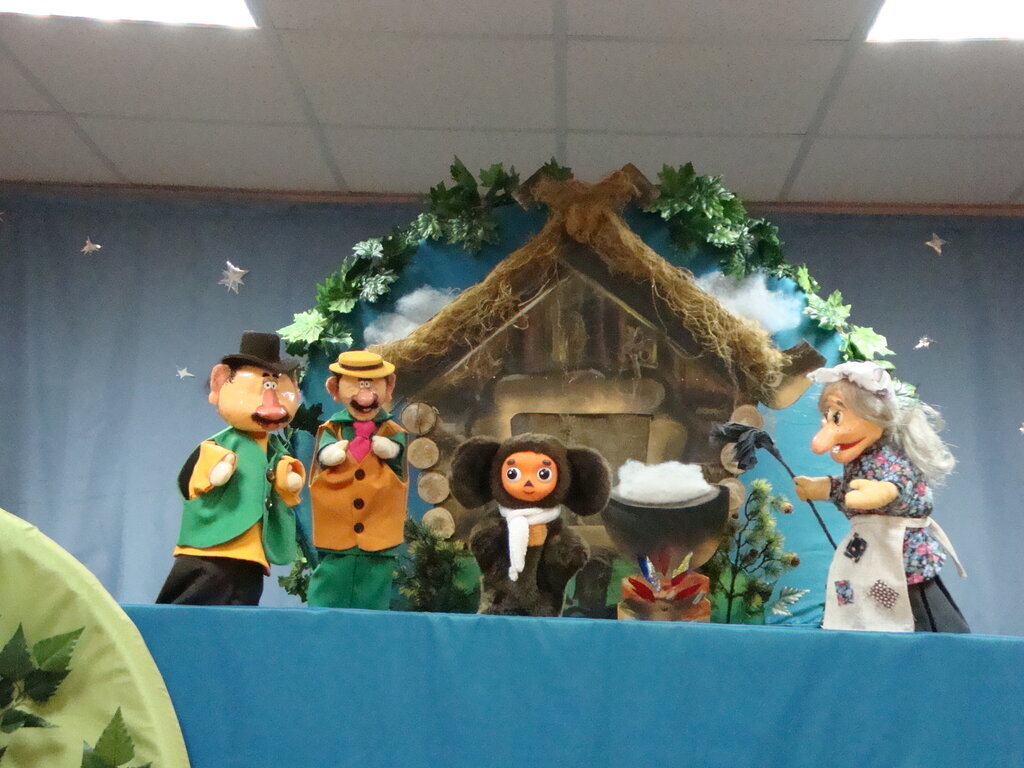 На спектакле в "Радуге"