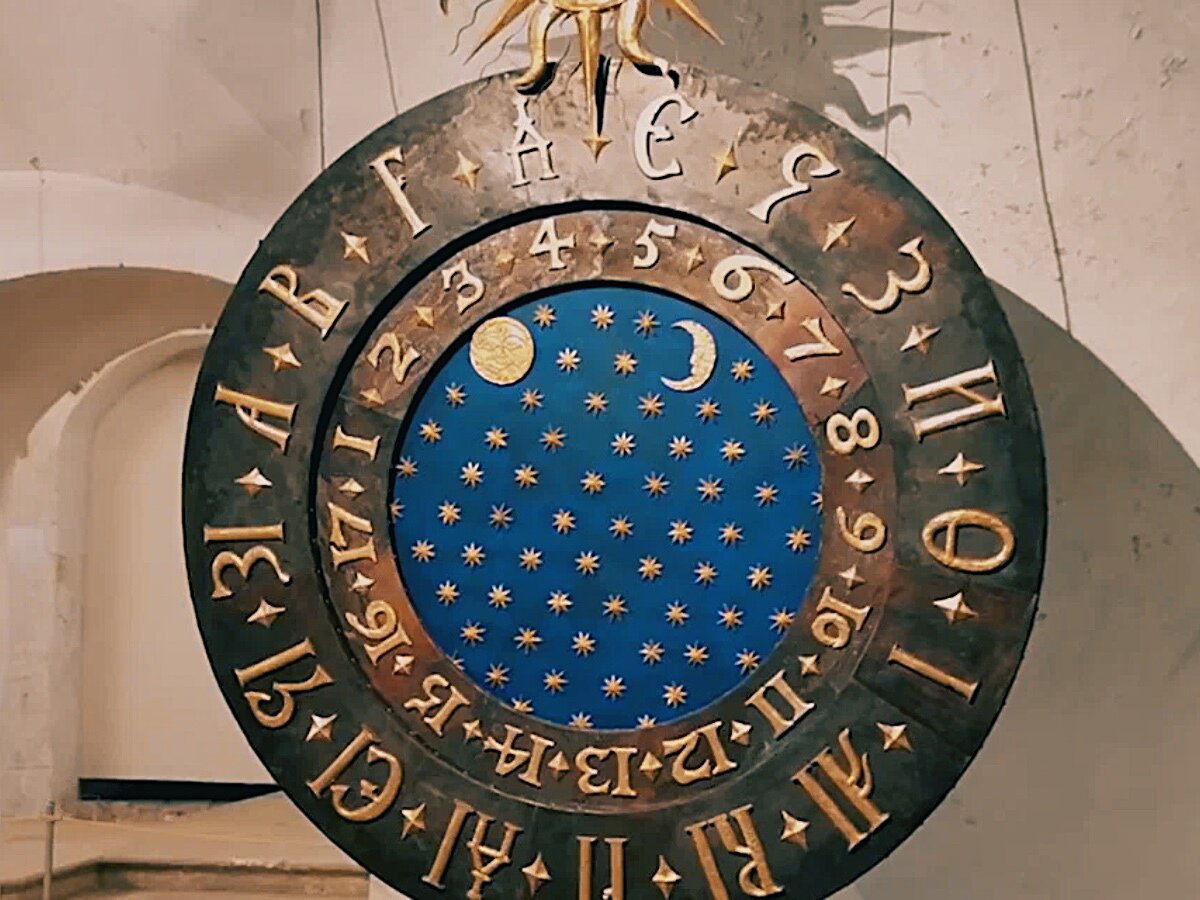 Часы на Спасской башне до Петра 1 Московский Кремль