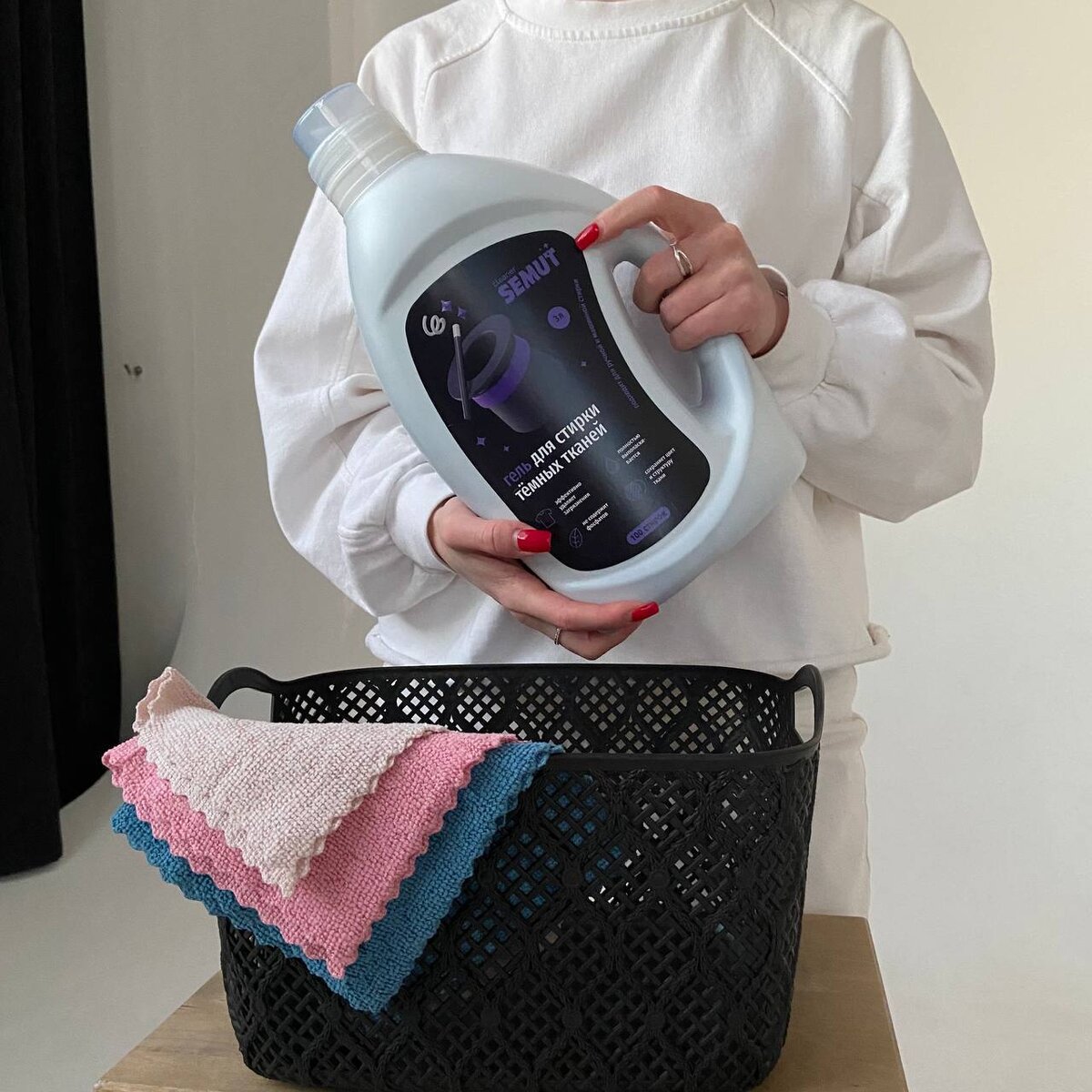 Чистящие средства и гели для стирки Семут