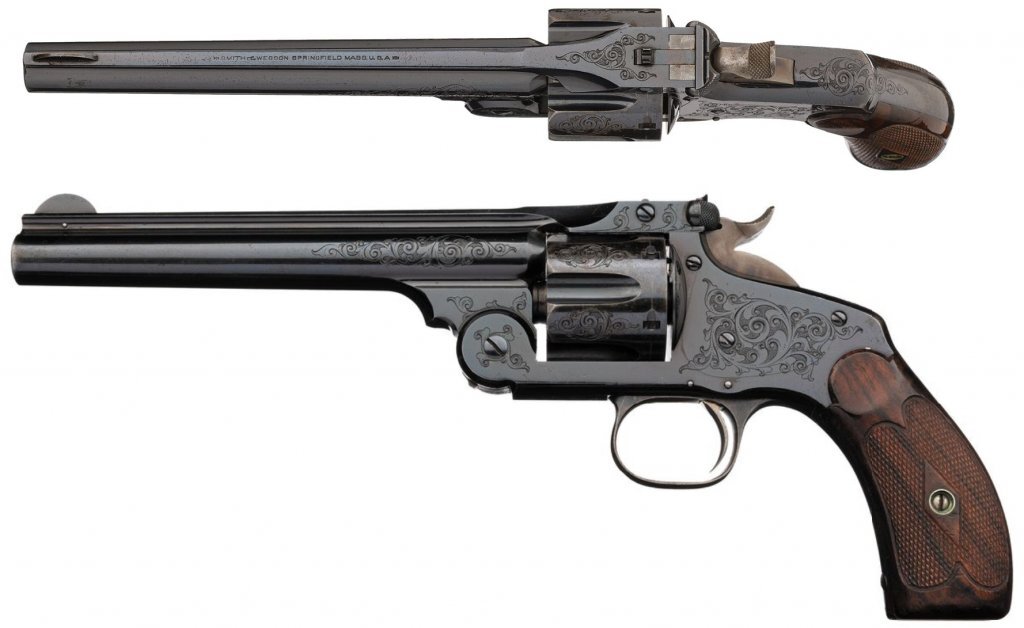 Smith & Wesson № 3 с серийным номером 32661, принадлежавший Теодору Рузвельту