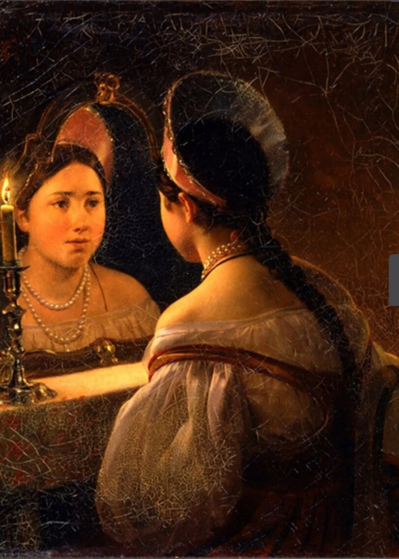 Карл Брюллов "Гадание Светланы" 