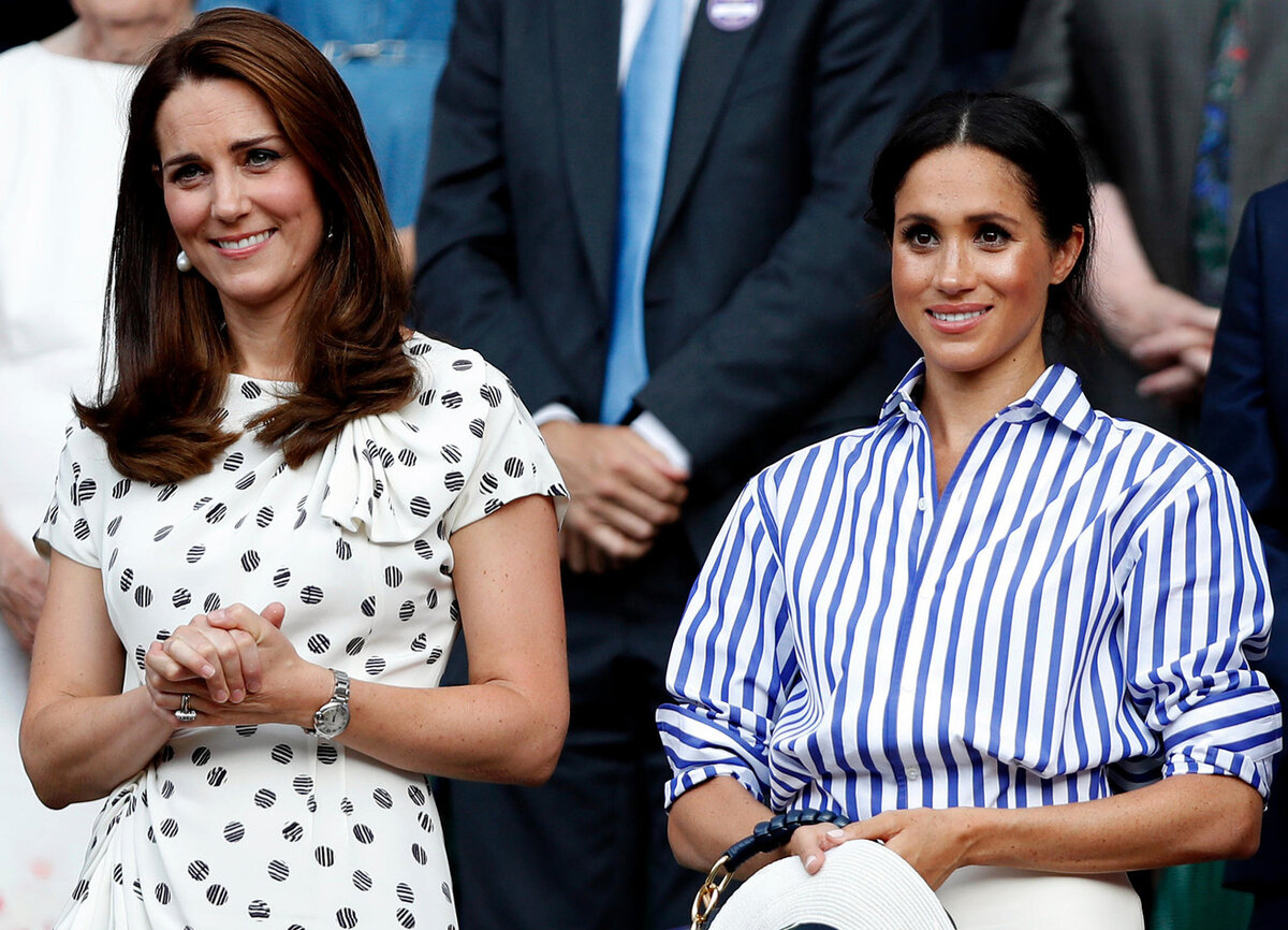    Кейт Миддлтон и Меган Маркл, фото: Legion Media