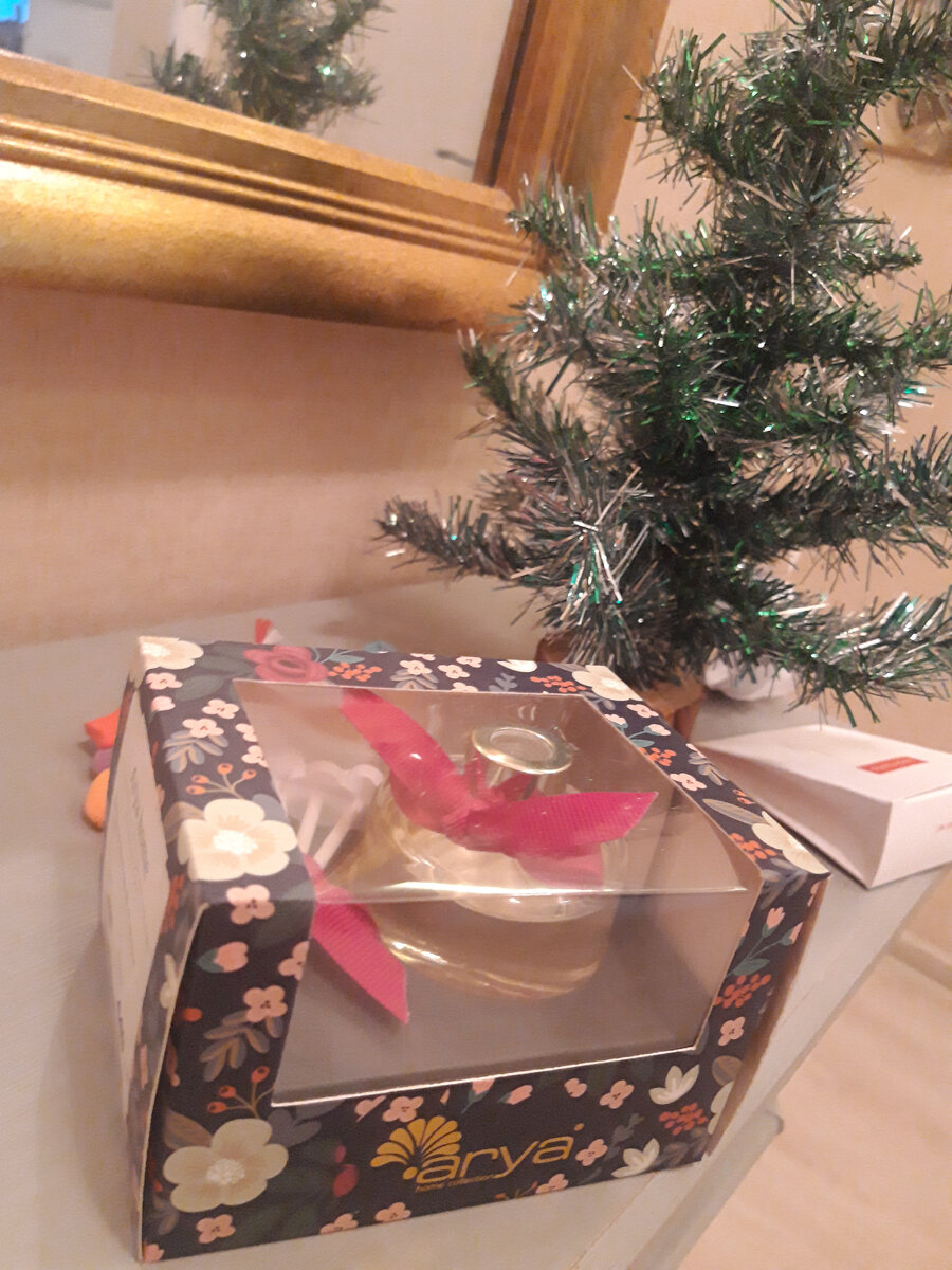 Подарили арома-набор известной марки для интерьера 