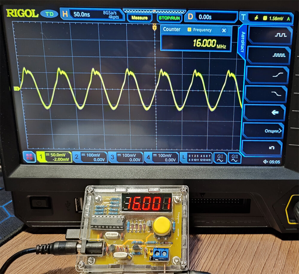 Тестер кварцев / Набор деталей для сборки B-CH K-034 Xtal Tester (48493)