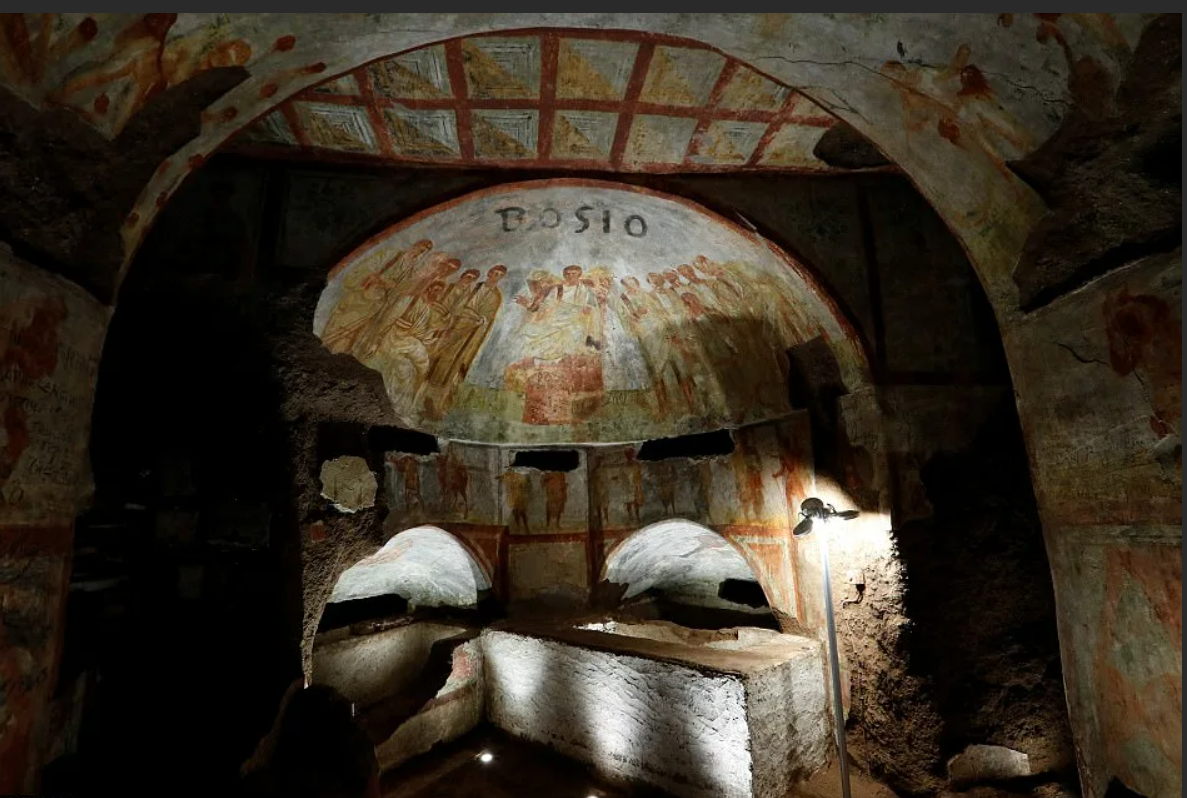 Катакомбы Домициллы. Рим