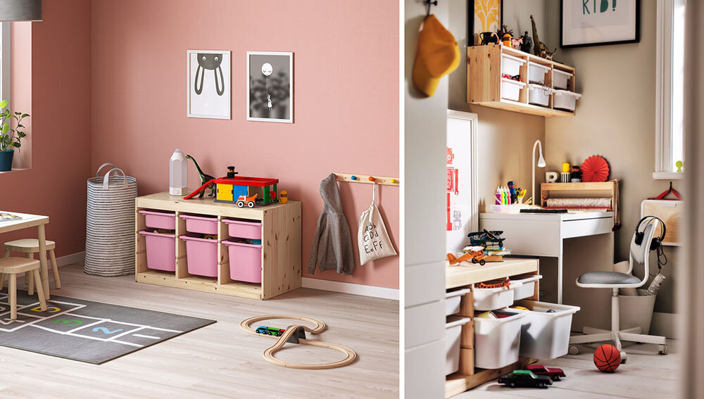 Стеллажи Труфаст для детской