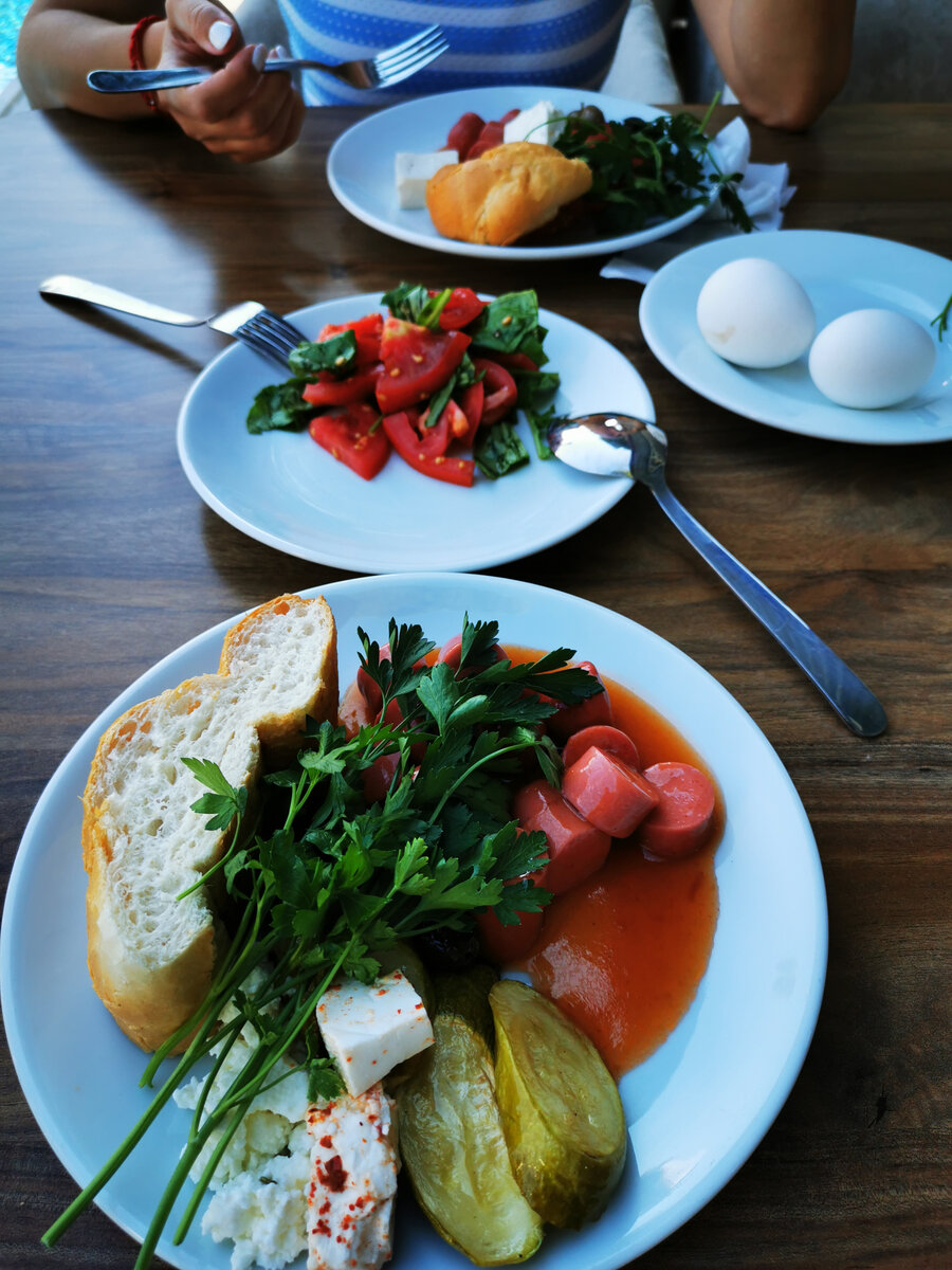 Завтрак в отеле Анита Кемер