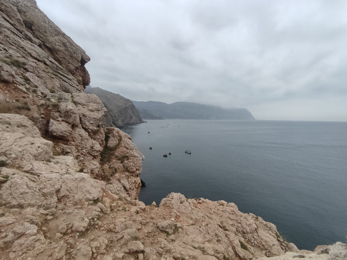 Вид на Чёрное море с крепости
