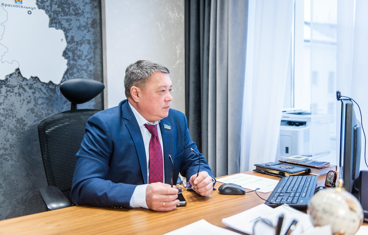    Спикер Законодательного Собрания Ямало-Ненецкого автономного округа Сергей Ямкин  Пресс-центр Законодательного Собрания ЯНАО